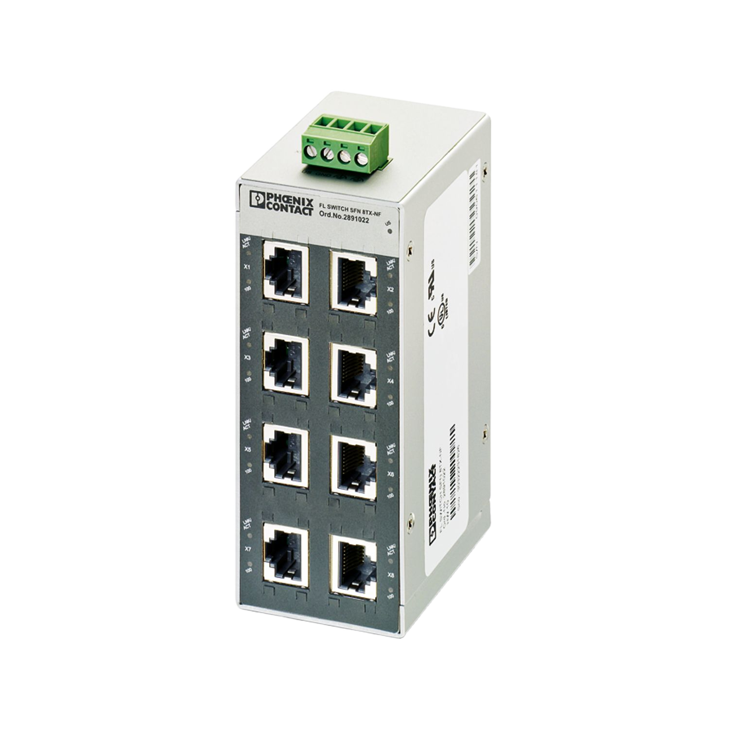 Phoenix Contact FL SWITCH SFN 8TX industrial Ethernet switch