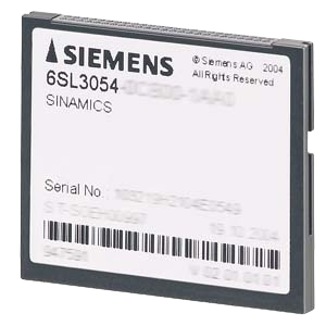Siemens 6SL3054-0EH01-1BA0 SINAMICS CompactFlash -kortti