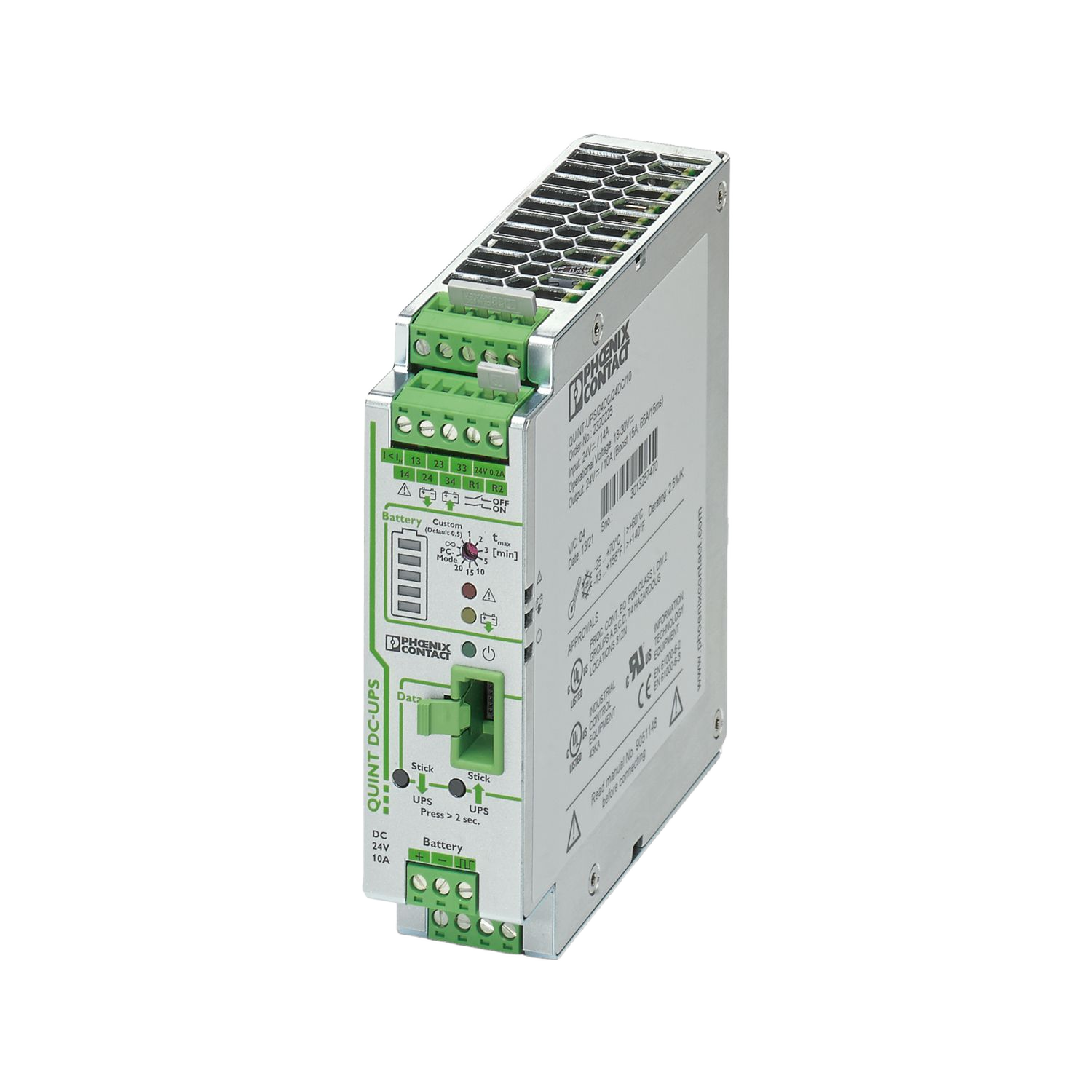 Phoenix Contact QUINT-UPS/ 24DC/ 24DC/10 DC UPS component