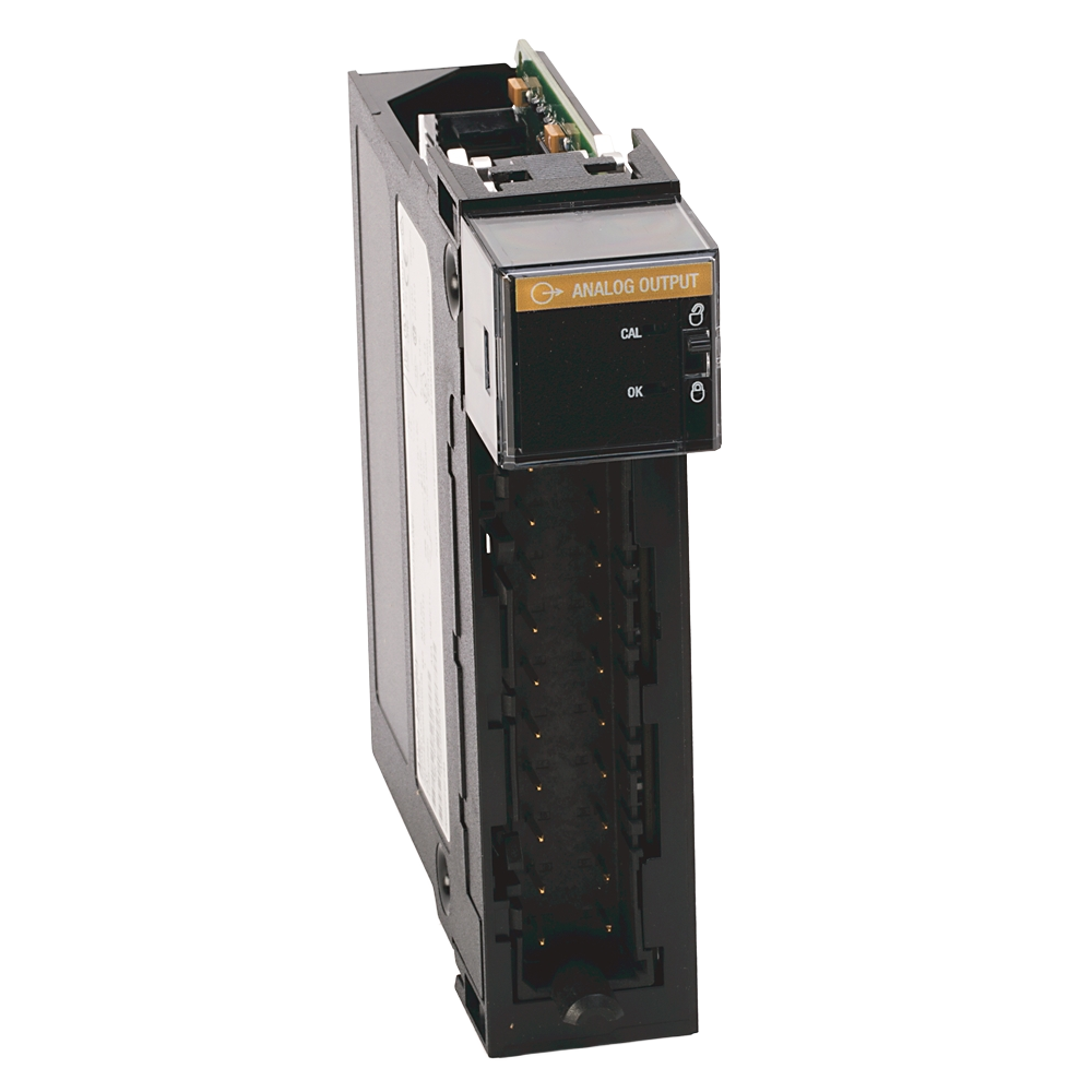 1756-OF8 | analog output module; number of outputs: 8; output voltage range: ±10 V; output current range: 0…20 mA
