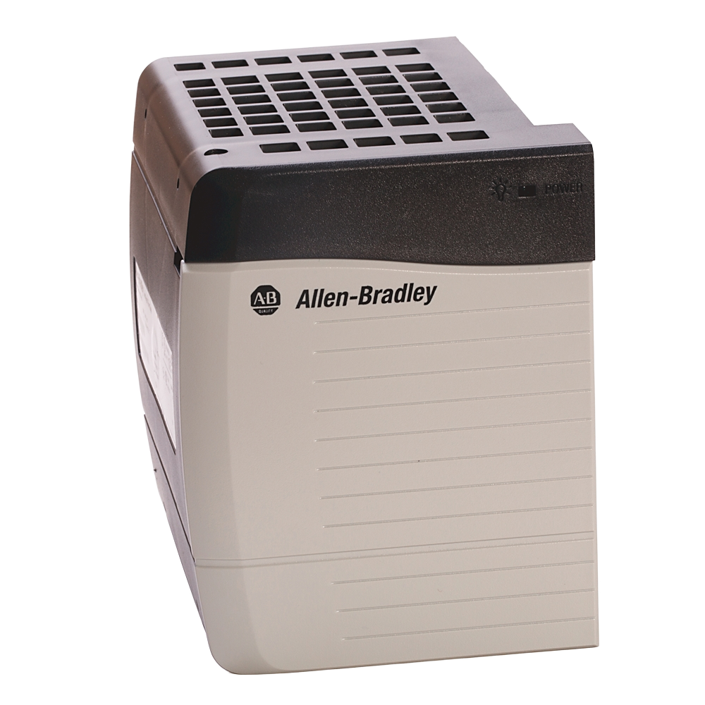 1756-PA72 | power-supply module; input voltage range: 85…265 V AC; input frequency range: 47…63 Hz; output current at 5 V DC: 10 A