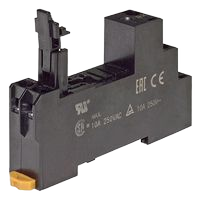 Omron P2RFZ-05-E five-pin finger-safe relay socket