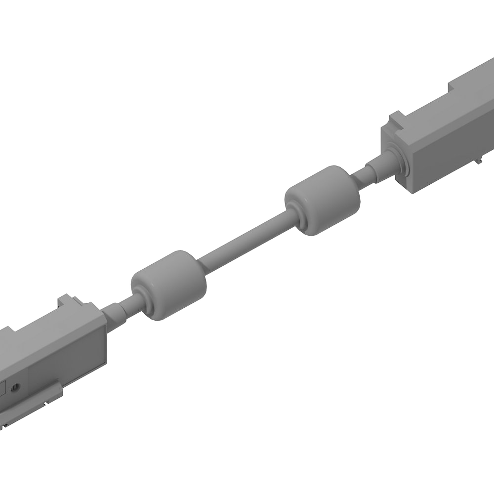 5094-CE10 | I/O interconnect cable; cable length: 1.0 m (3.3 ft); weight, approximate: 497 g (17.5 oz); minimum cable bend radius: 50 mm (2 in)