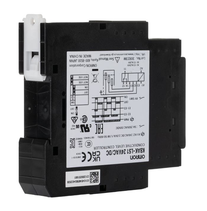 Omron K8AK-LS1 24VAC/DC conductive liquid-level monitoring relay