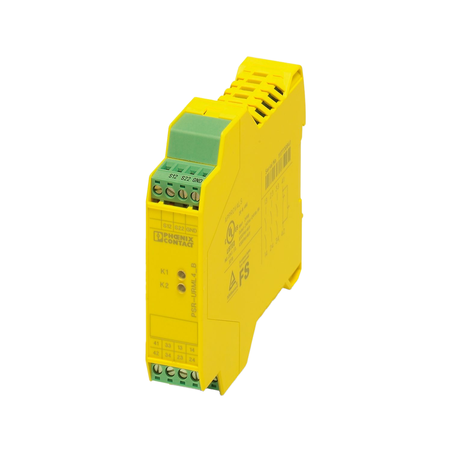 Phoenix Contact PSR-SCP-24DC/URML4/3X1/1X2/B safety relay module