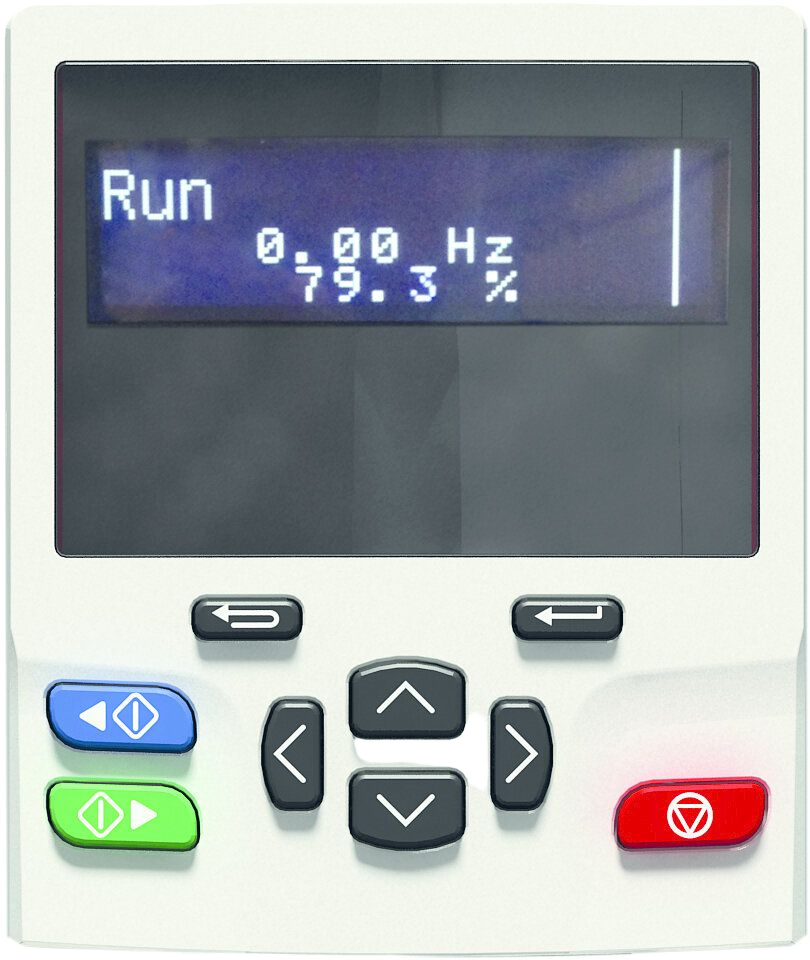 Control Techniques KI-Keypad taajuusmuuttajan ohjauspaneeli