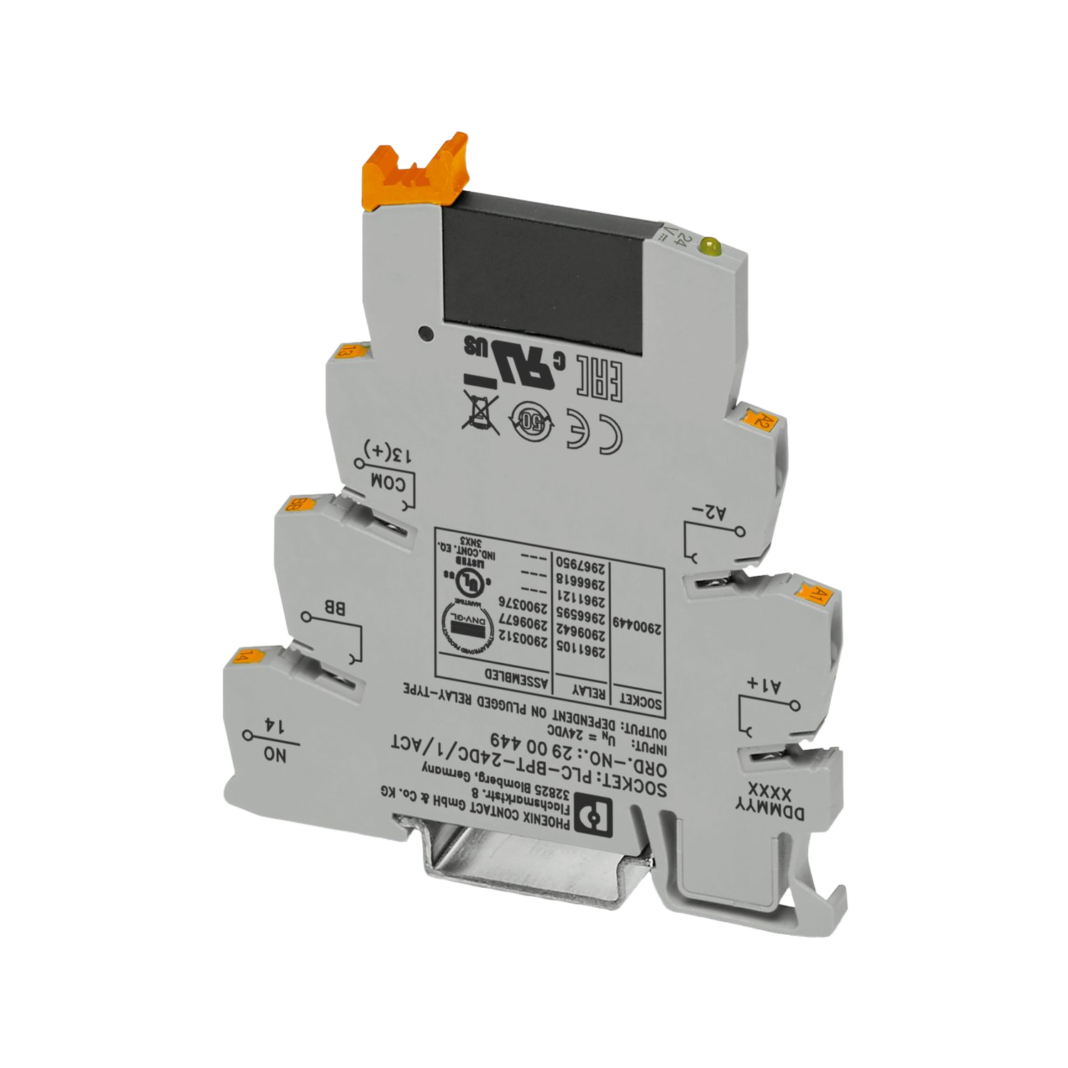 Phoenix Contact PLC-OPT- 24DC/ 24DC/2/ACT solid-state relay module