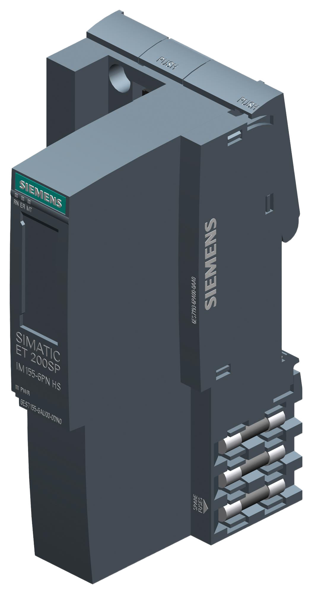 Siemens 6ES7155-6AU00-0DN0 ET 200SP IM 155-6 PN High Speed -liityntämoduuli