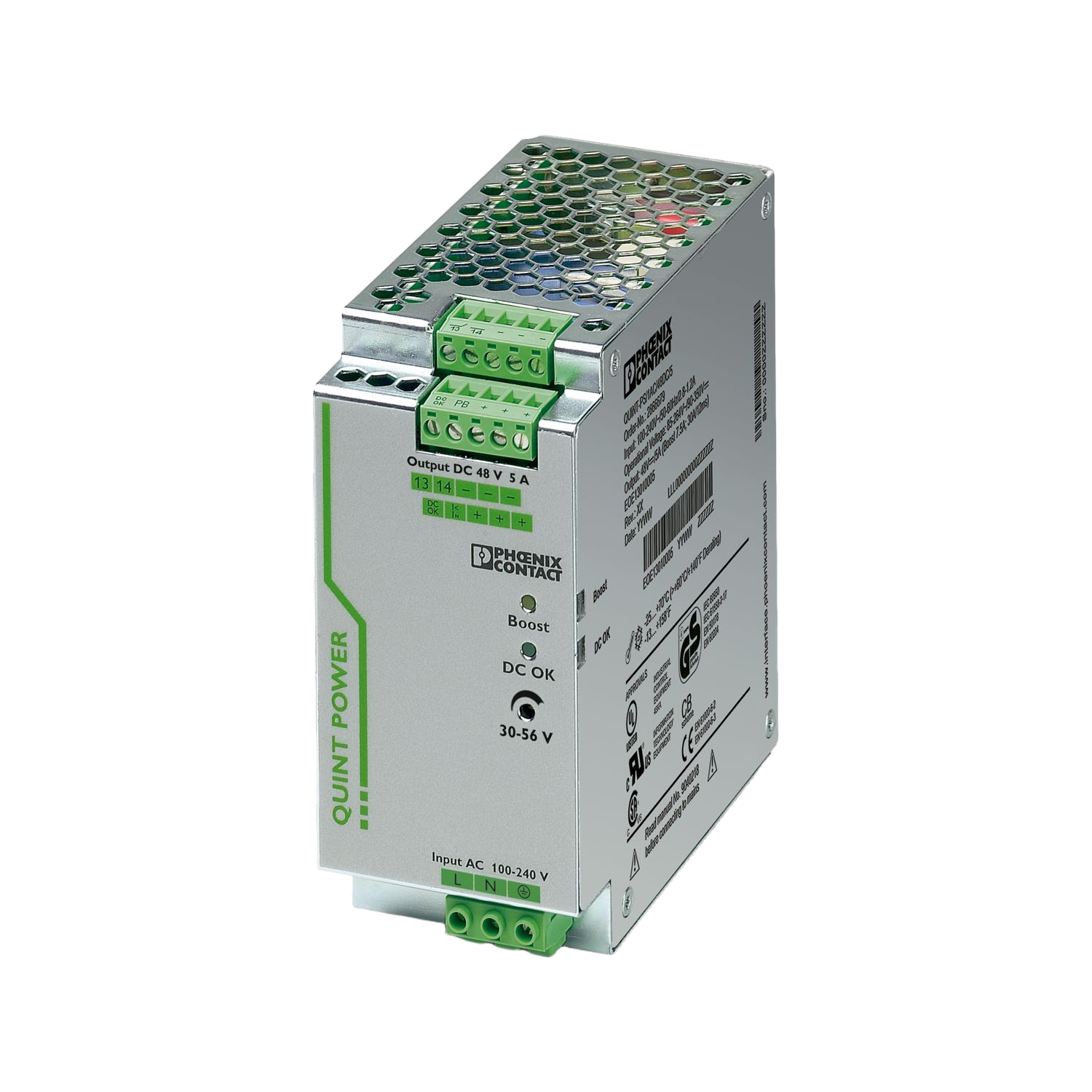 Phoenix Contact QUINT-PS/1AC/48DC/ 5 DIN-rail power supply