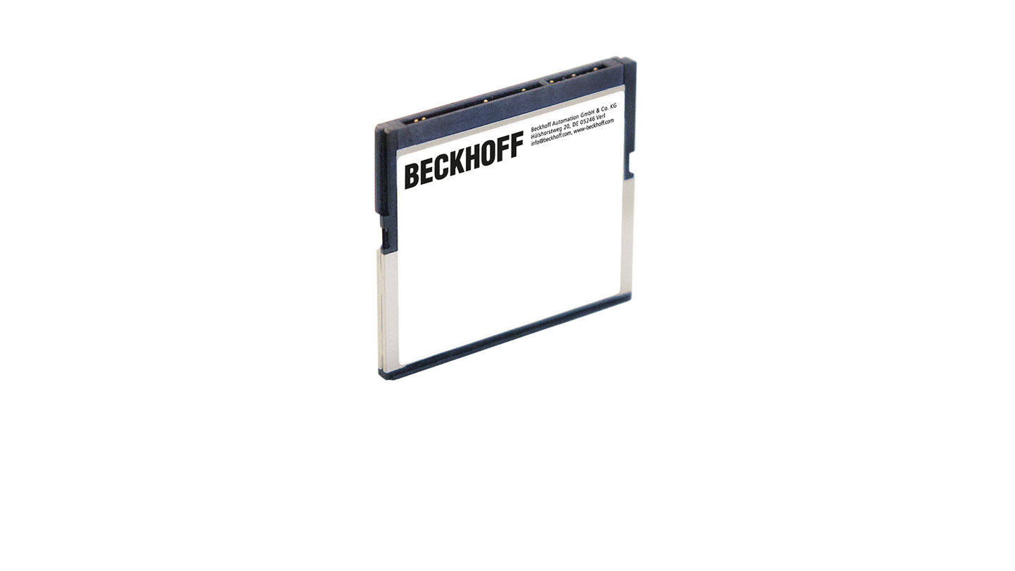 CX2900-0038 | industrial memory card; storage capacity: 40 GB; storage technology: CFast; flash technology: 3D flash