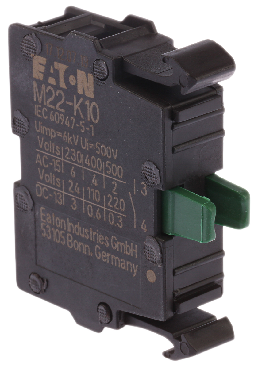 Eaton M22-K10 1 NO M22 contact block
