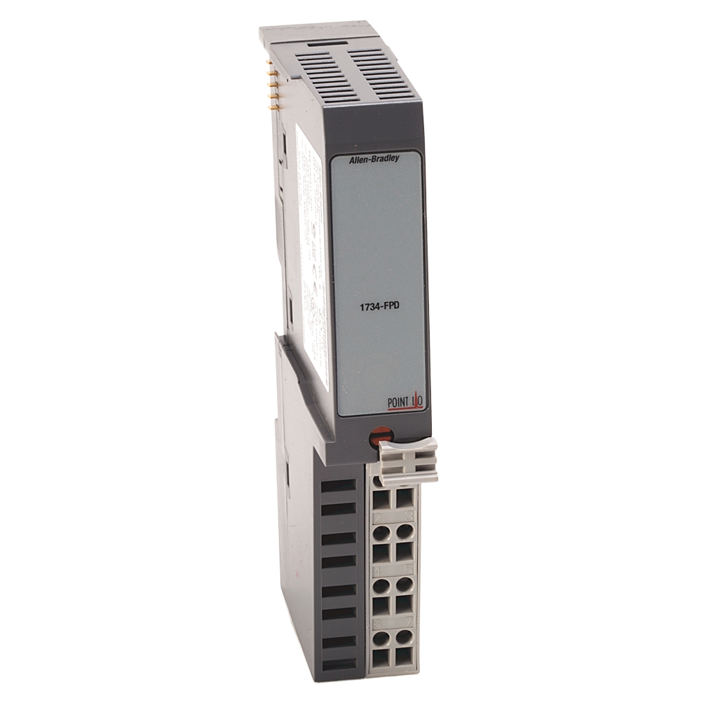 1734-FPD | field-potential distributor; pOINTBus power flow: Passthrough; isolation voltage: 50 V continuous; tested at 2600 V DC for 60 s