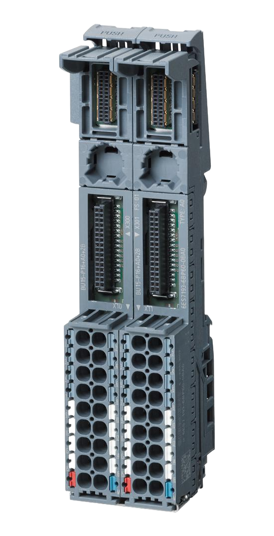 Siemens 6ES7193-6BP60-0BA0 ET 200SP -kaksois-BaseUnit