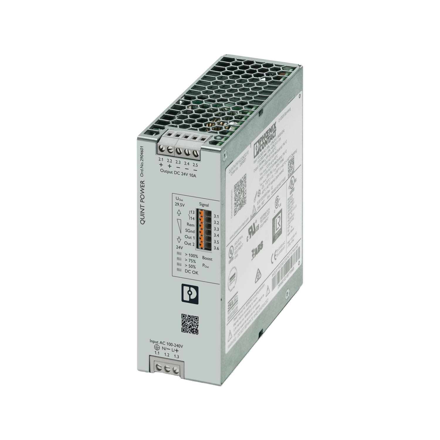 Phoenix Contact QUINT4-PS/1AC/24DC/10 DIN-rail power supply