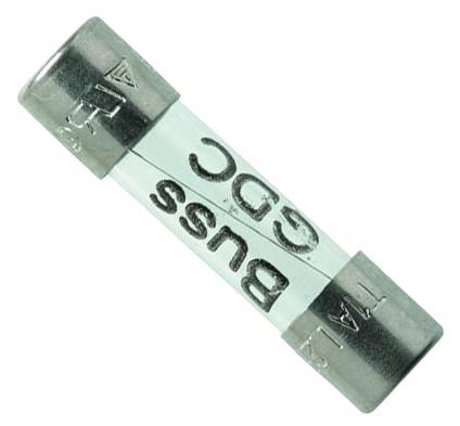 Eaton Bussmann BK/GDC-1A 1 A time-delay glass fuse