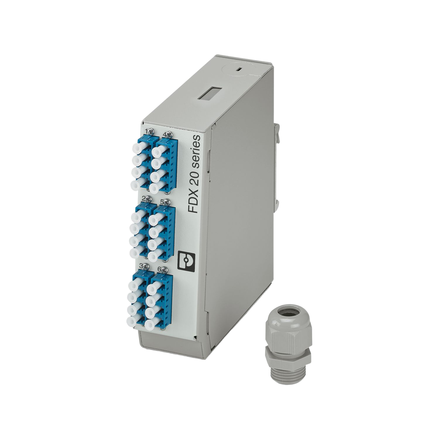 Phoenix Contact FOC-FDX20-PP-LCQ6-OSP-PT9 fiber-optic distribution box