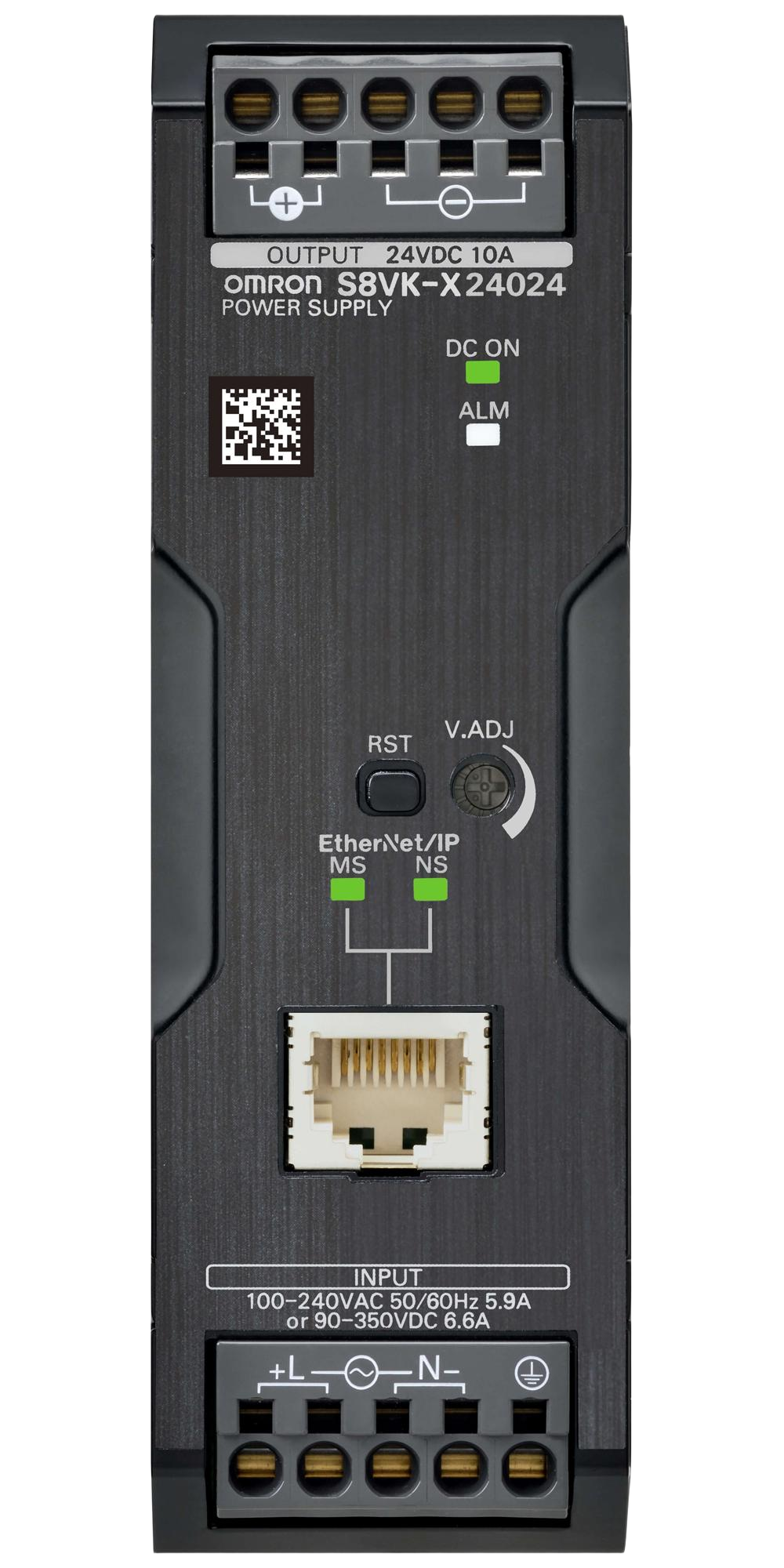 Omron S8VK-X24024-EIP networked DIN-rail power supply