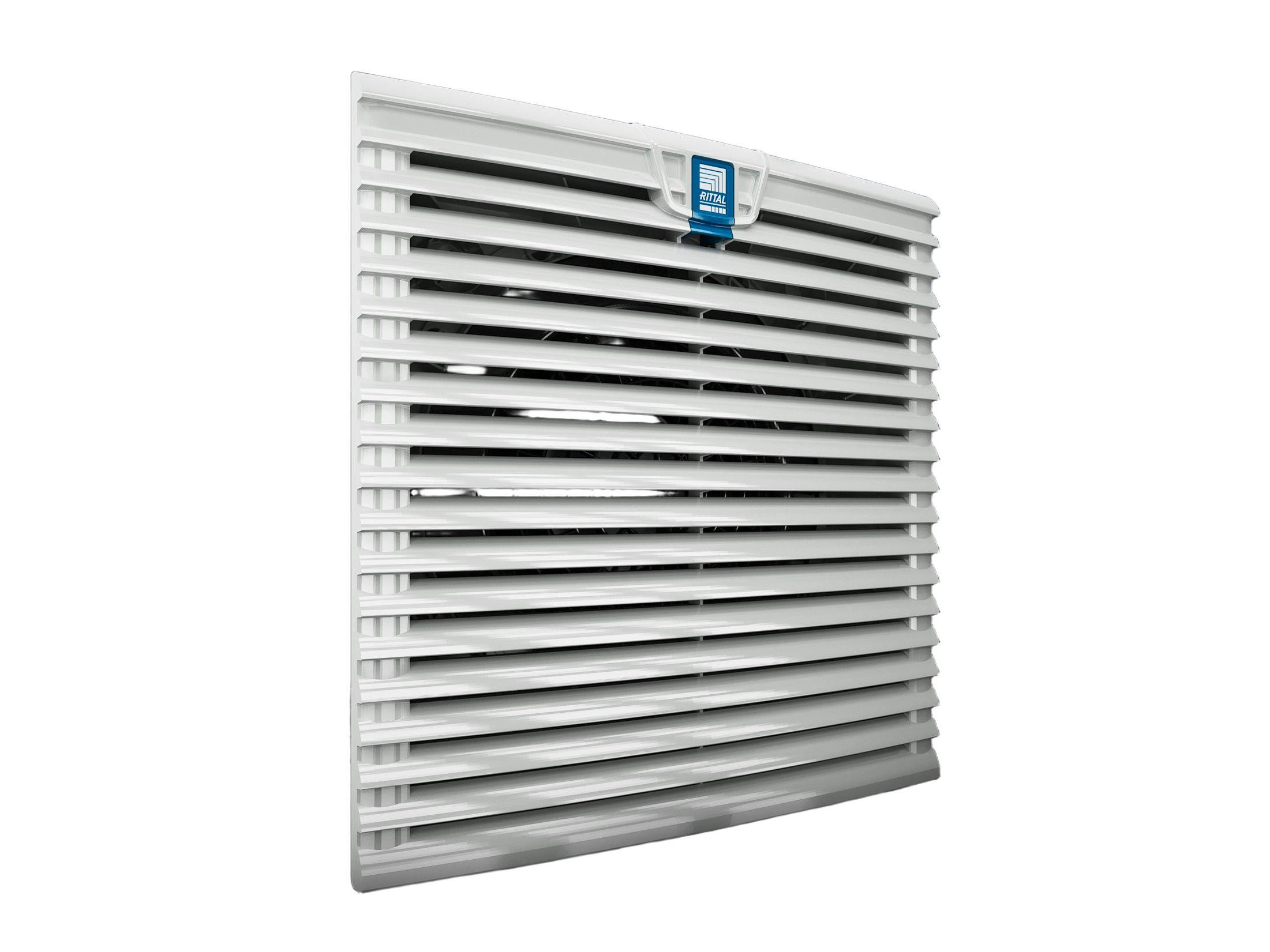 Rittal SK 3240.200 - 255 mm:n RAL 7035 -poistosuodatin
