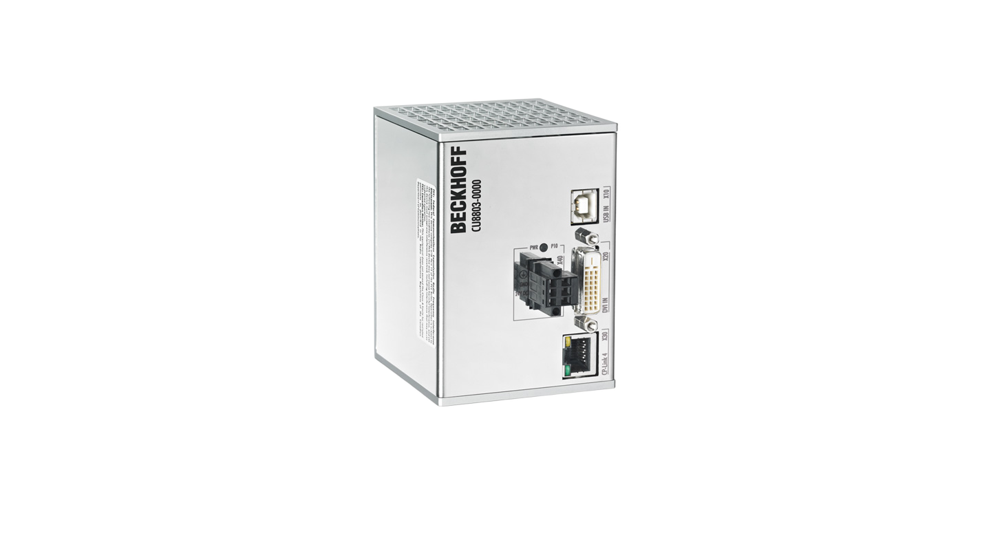 CU8803-0000 | CP-Link 4 -lähetinyksikkö; mitat (L x K x S): 70 mm × 100 mm × 80 mm; kotelointiluokka: IP20; kotelo: DIN-kiskoon asennettava metallikotelo