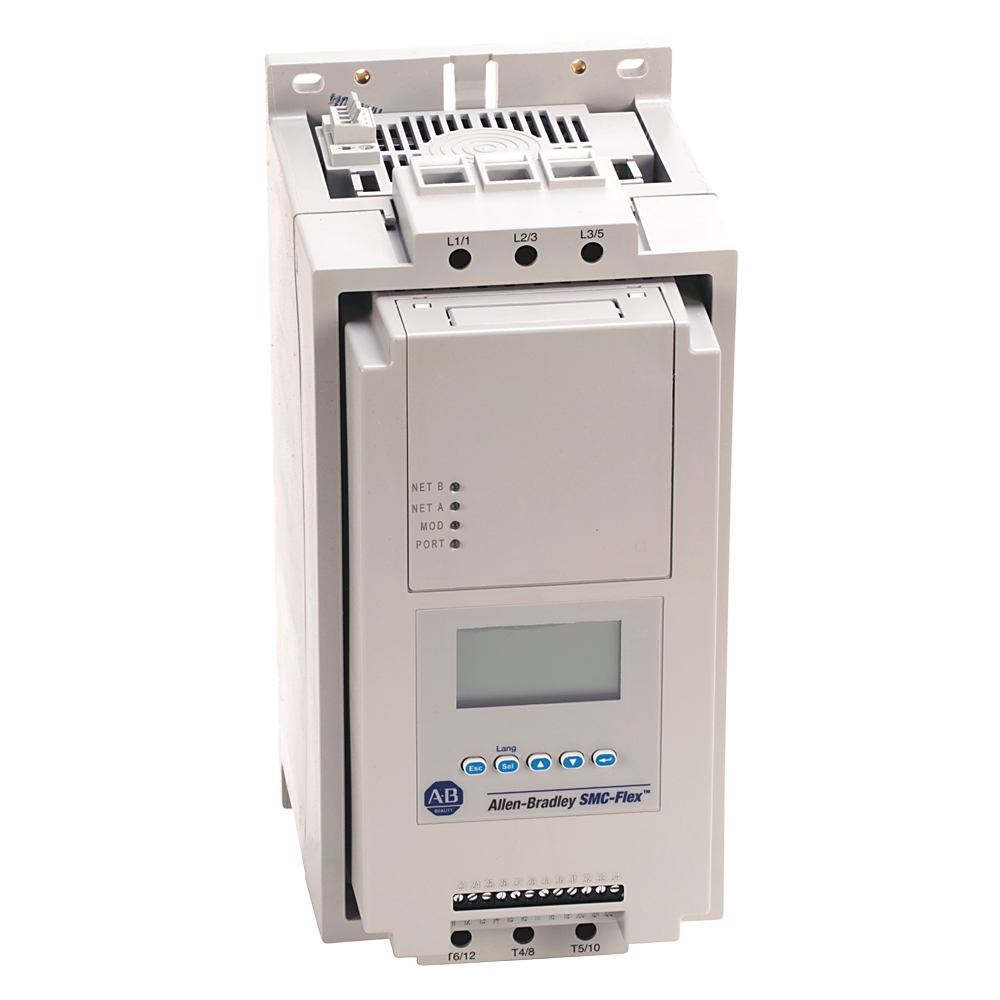 150-F60NBR | puolijohdepehmokäynnistin; dokumentoitu jännite: 460 V AC; ohjain Rating: 60 A 10-40Hp @ 460 V AC; ohjausjännite: 24 V AC/DC