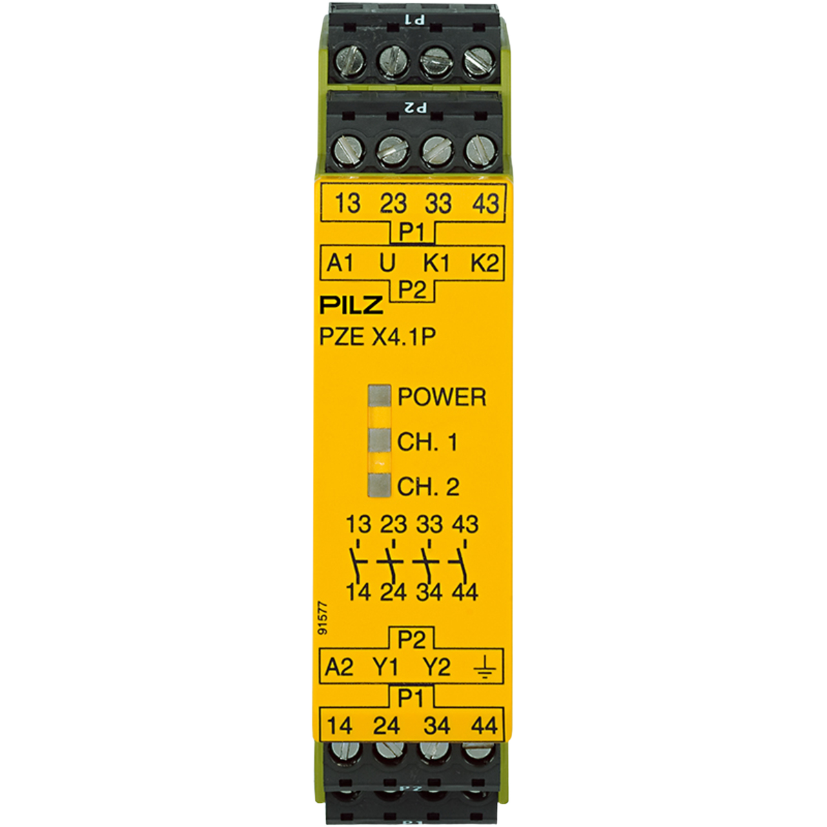 Pilz 777588 PZE X4.1P contact expansion module