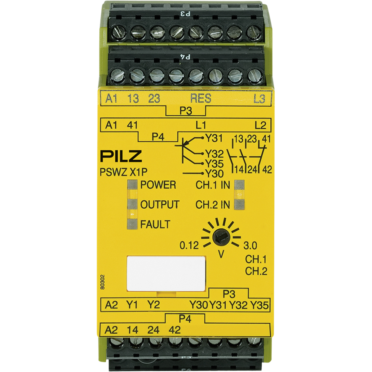 Pilz 777950 PSWZ X1P 3 V standstill monitor