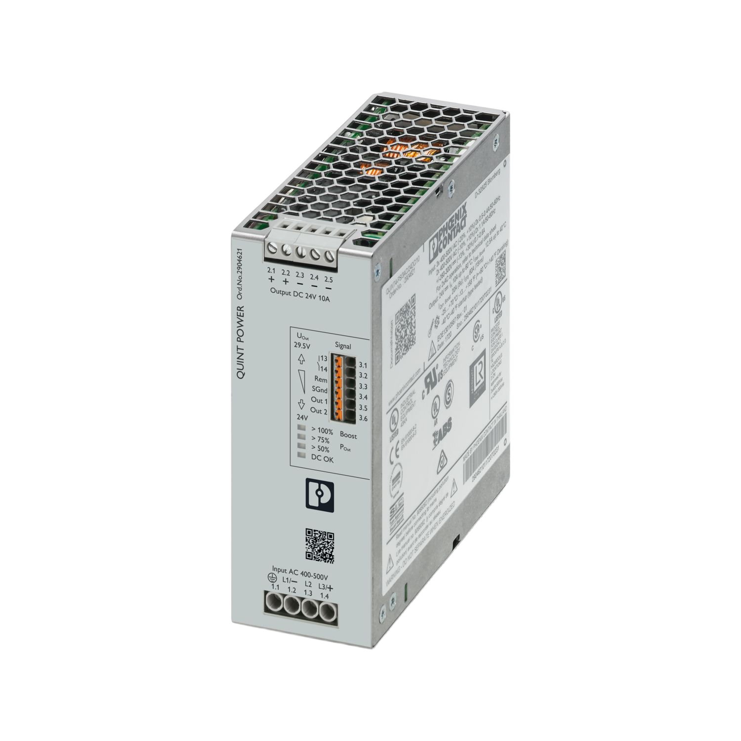 Phoenix Contact QUINT4-PS/3AC/24DC/10 DIN-rail power supply