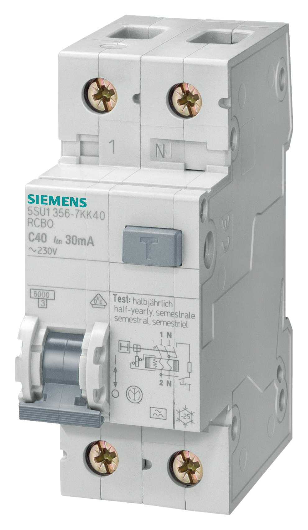 Siemens 5SU1356-7KK10 yhdistelmäsuojakatkaisija