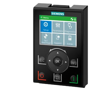 Siemens 6SL3255-0AA00-4JA2 taajuusmuuttajan käyttöpaneeli, tuotekuva 1