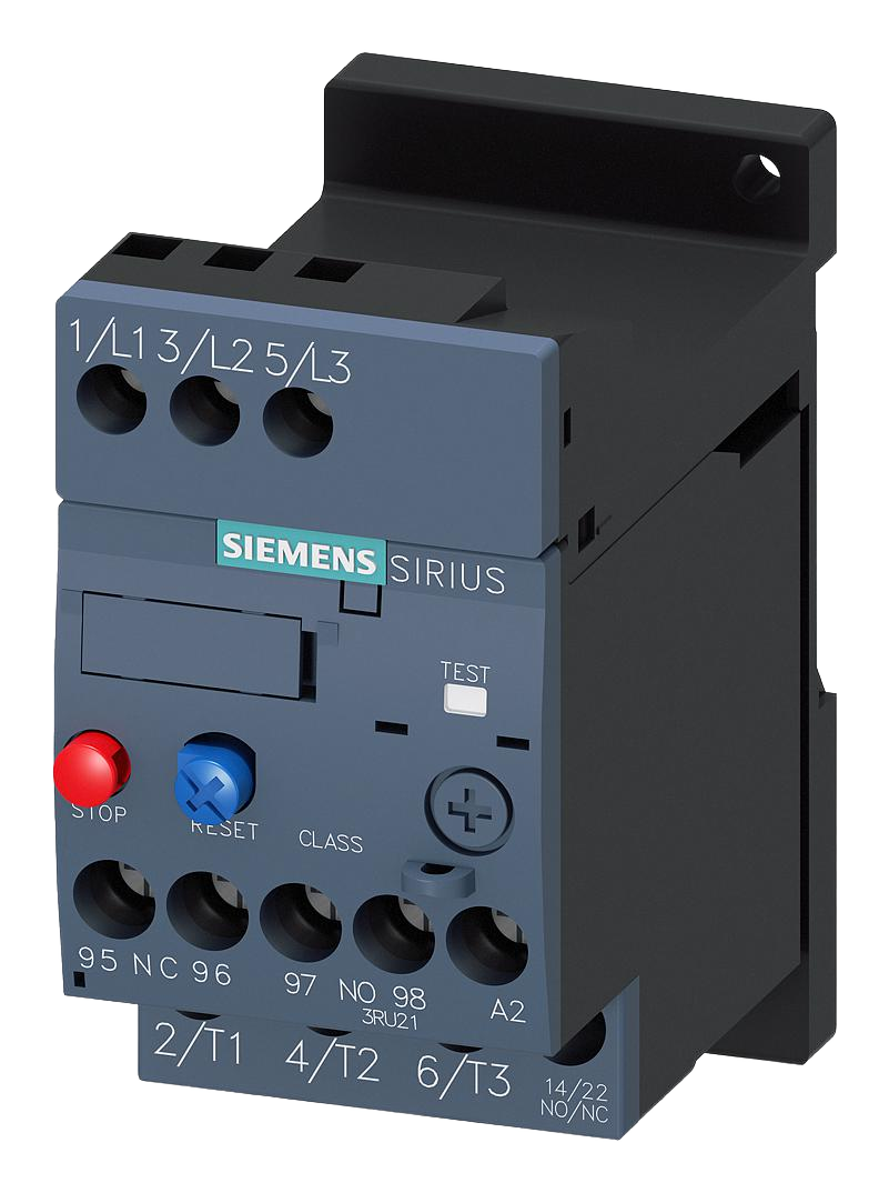 Siemens SIRIUS 3RU2116-1GB1 ylikuormitusrele, tuotekuva 1