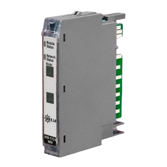 HM-1734-WM | load-cell input module; resolution: 24-bit; number of channels: 2; excitation Voltage: 5 V, product image 1