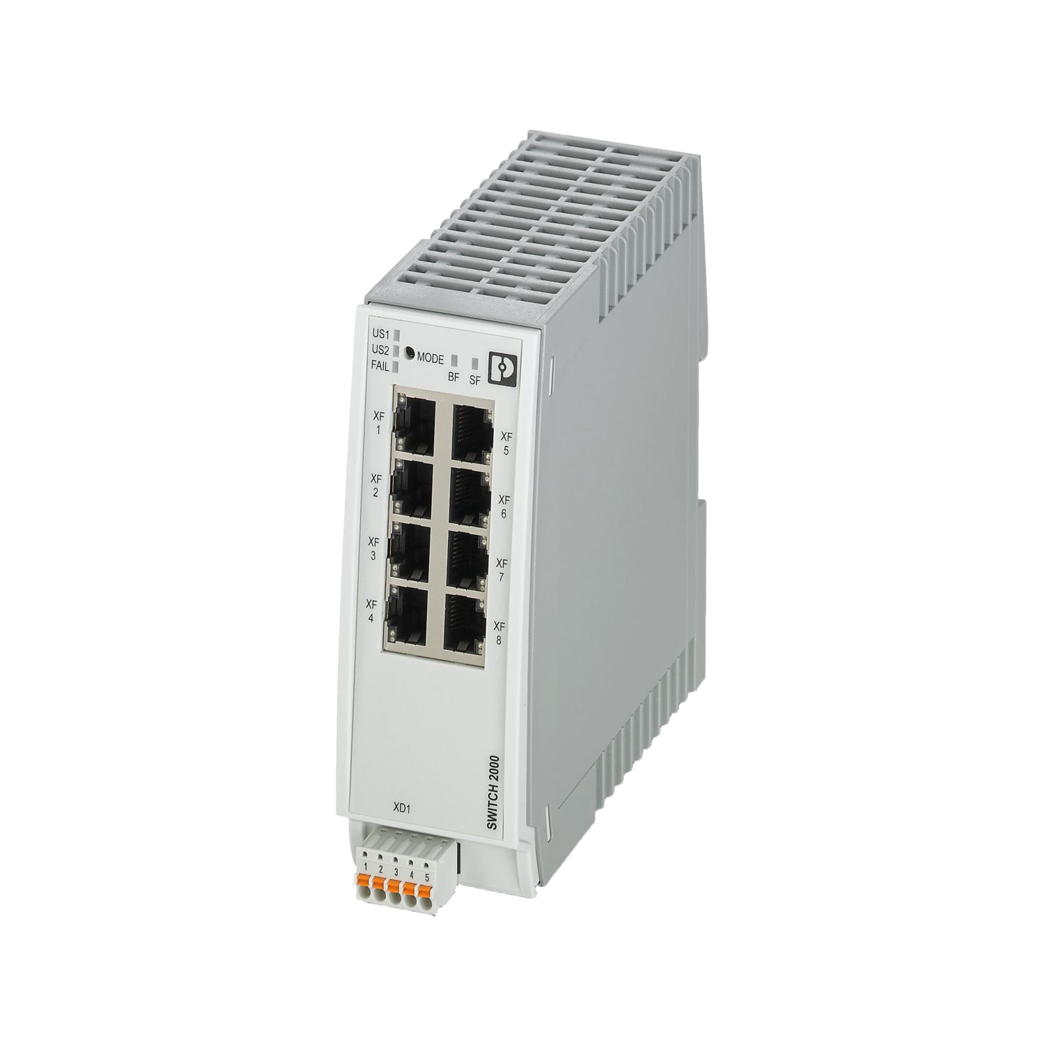 Phoenix Contact FL SWITCH 2208 PN teollinen Ethernet-kytkin, tuotekuva 1